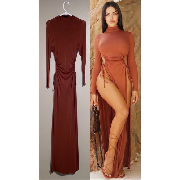 Fashion Nova Dresses & Skirts - Fashion Nova Slitsation Maxi dress!